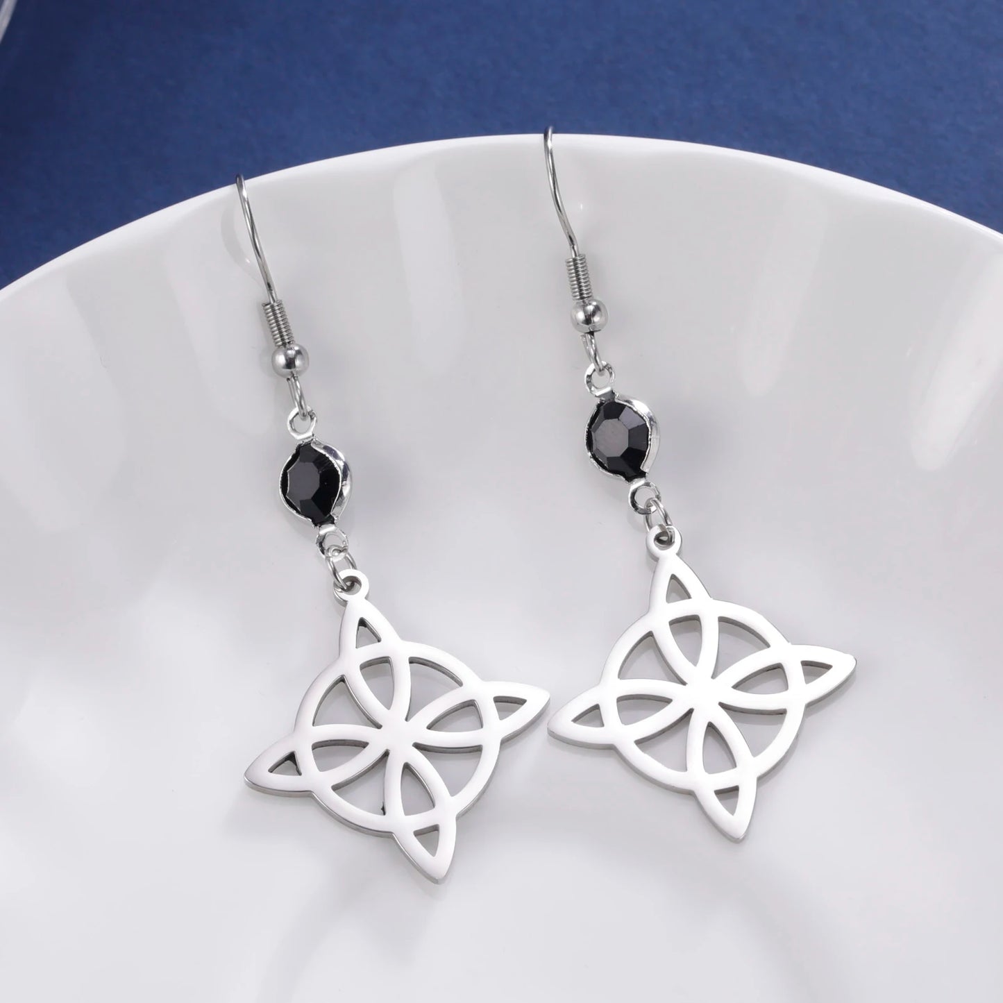 Triquetra Celtics Trinity Knot Earrings