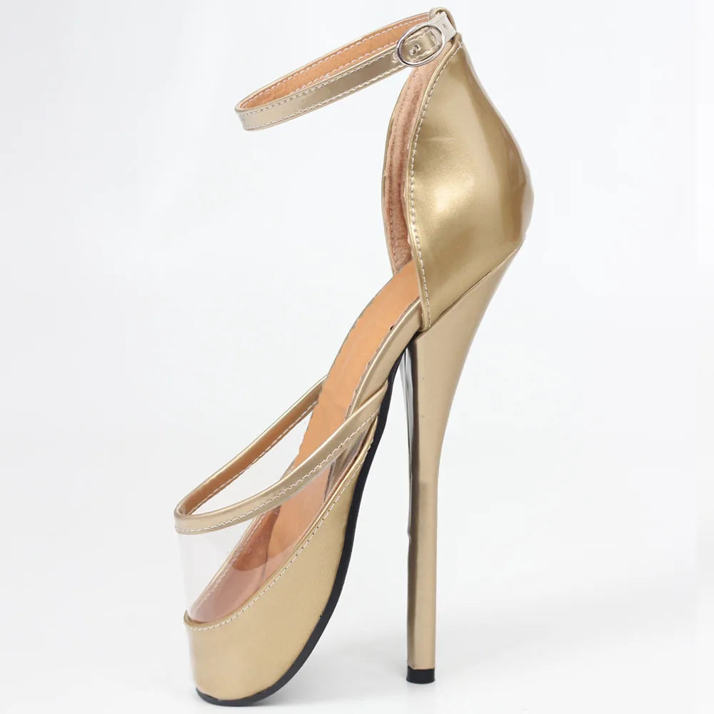 Sexy Fetish 7" High Thin Heel Ballet pumps