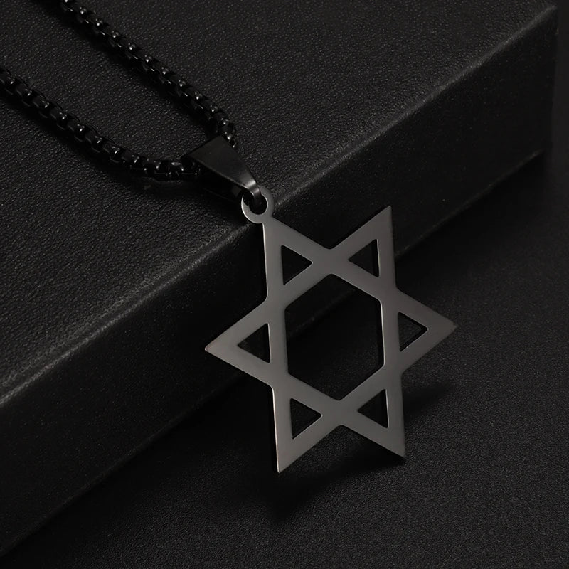 Stainless Steel Pentagram Pendant
