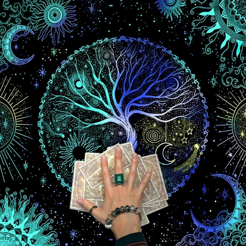 Tree of Life Tarot Tablecloth