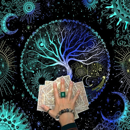 Tree of Life Tarot Tablecloth