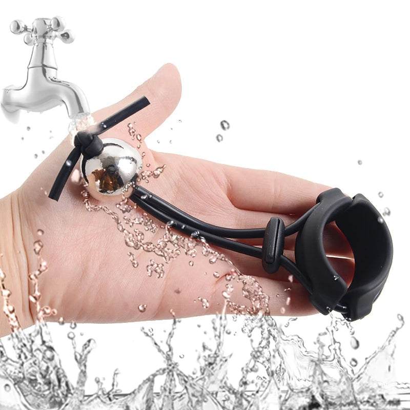 Male Penis Ring Ghost Exerciser