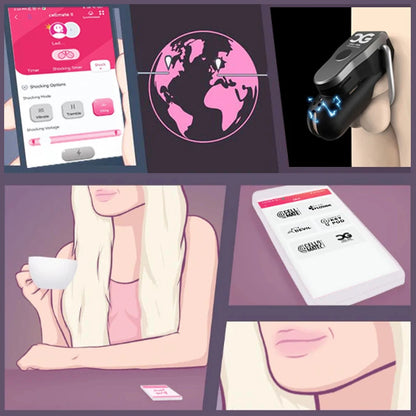 QIUI Cellmate 2 Penis Cage Electric Shock Chastity Lock