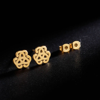 Skyrim Witch Knot Stud Earrings