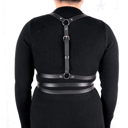 Plus Size Women Fashion Harness Belt Chest Harness Corset