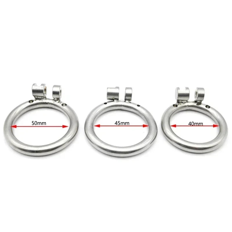 Male Chastity Cage With Stealth Lock Device