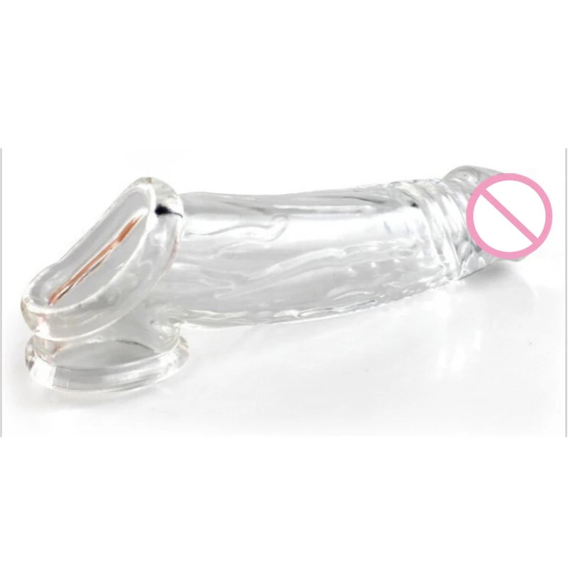 Silicone Realistic Penis Sleeve Extender