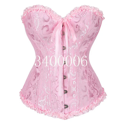 corsets bustiers floral lace tops for women