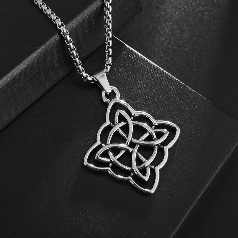 Stainless Steel Pentagram Pendant