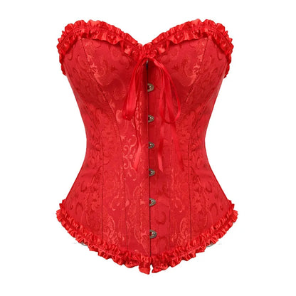 corsets bustiers floral lace tops for women