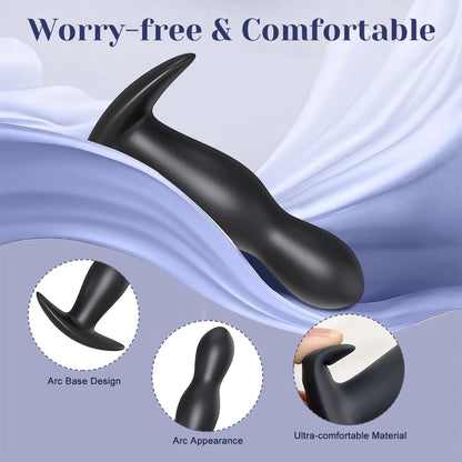 Inflatable Anal Vibrator w/ Remote Control