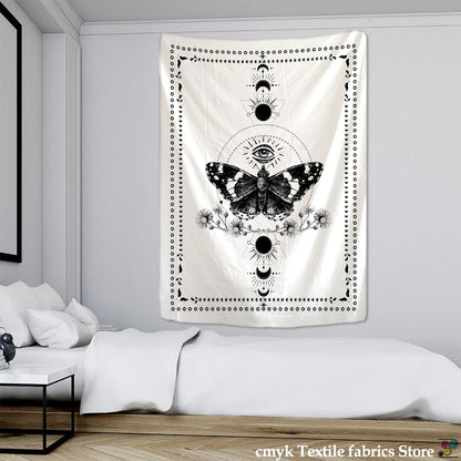 Psychedelic Butterfly Tarot Tapestry