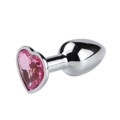 1PC Luxury Metal Butt Toys Heart Shaped