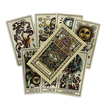 Tattoo Tarot Cards A 78 Deck
