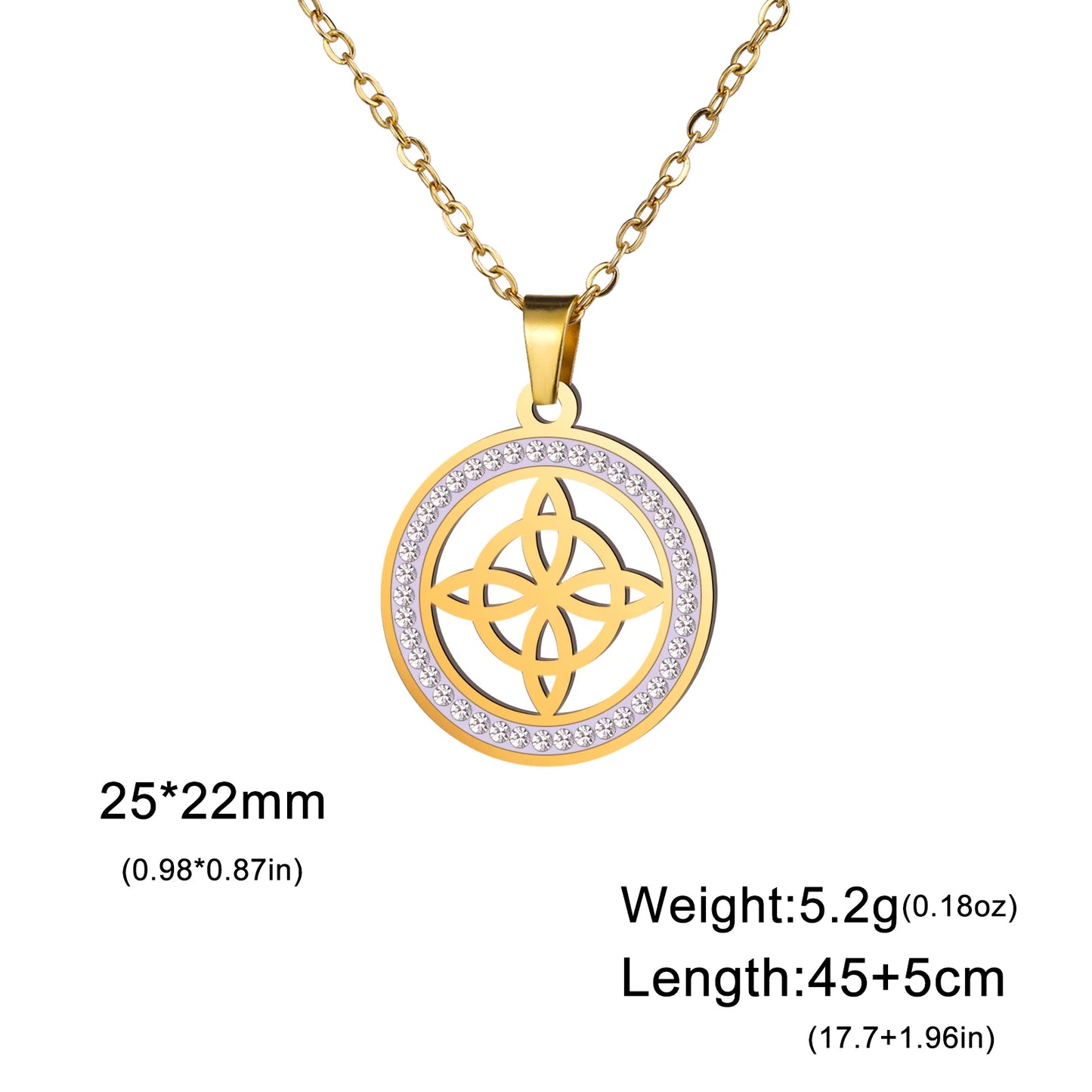 Skyrim Witch Knot Necklace