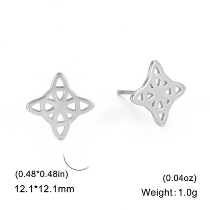 Skyrim Witch Knot Stud Earrings