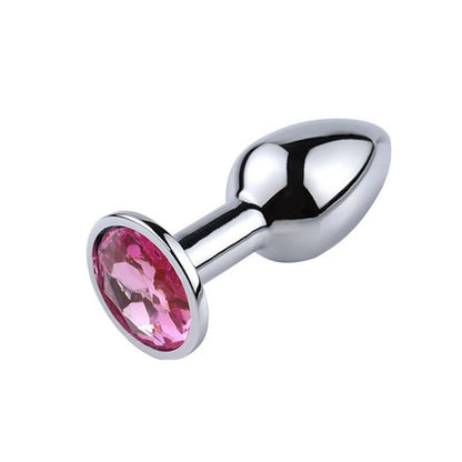 1PC Luxury Metal Butt Toys Heart Shaped