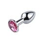 1PC Luxury Metal Butt Toys Heart Shaped
