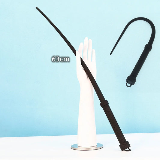 63cm Bondage Boutique Slim Silicone whip