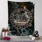 Viking  Mysterious Raven Tapestry