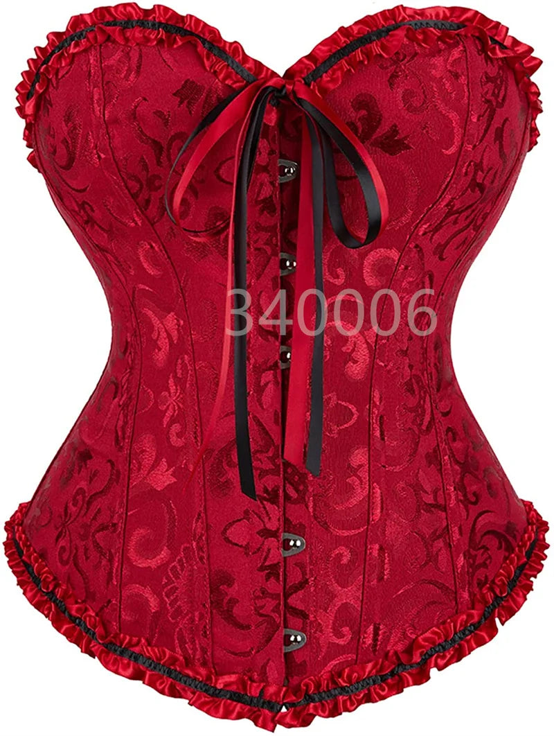 corsets bustiers floral lace tops for women