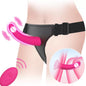 Adjustable Harness Vibrator with 10 Vibration Modes
