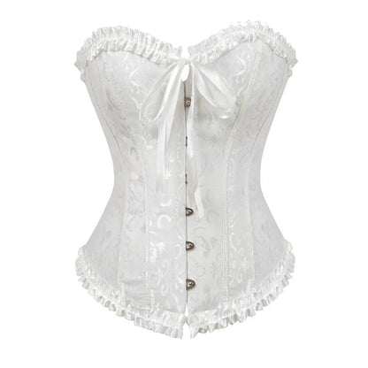 corsets bustiers floral lace tops for women
