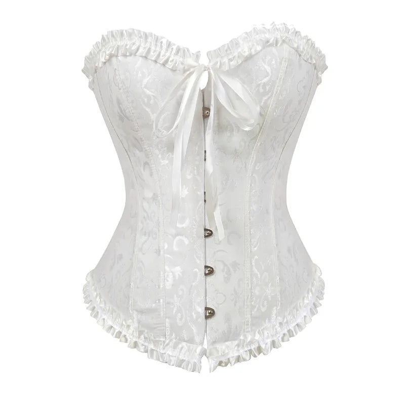 corsets bustiers floral lace tops for women