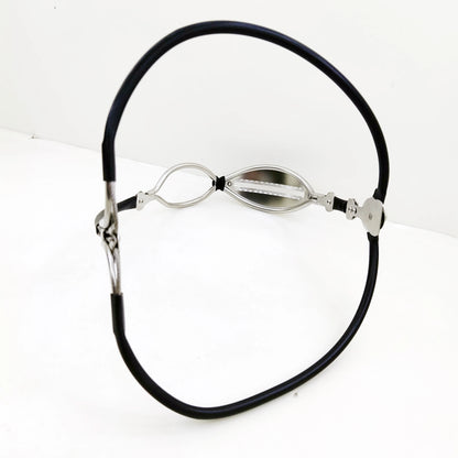 Female Chastity Belt Stainless Steel Invisible Underwear Belt Lockable Pants with Defecation Hole Underwear Bondage BDSM