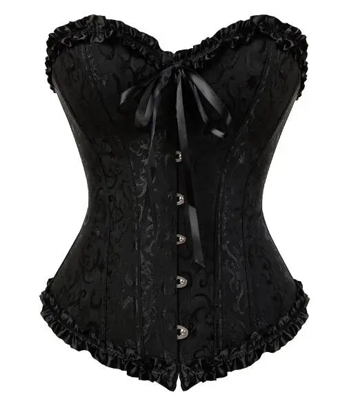 corsets bustiers floral lace tops for women