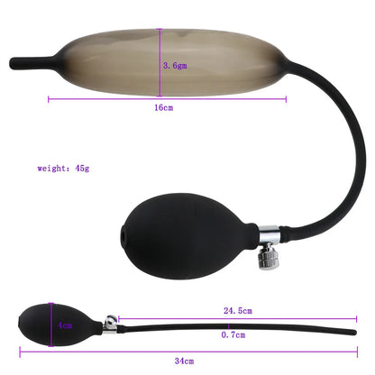 Dilator Inflatable Penis Plug Male Massage Sex Toy