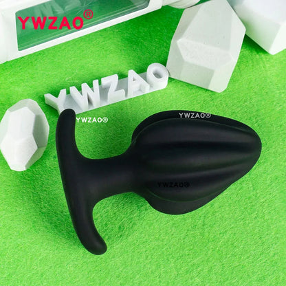 YWZAO Couples Thong Plug Silicone Anal Toy for Men Women