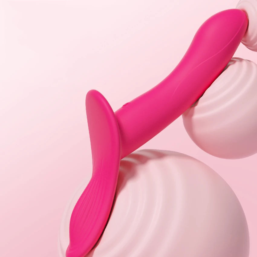Strap On Double-Headed Vibrator Dildo Adjustable with 10 Vibration Modes