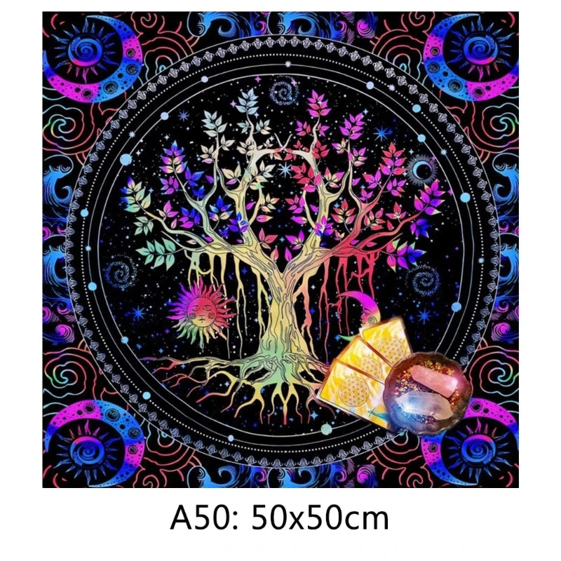 Tree of Life Tarot Tablecloth