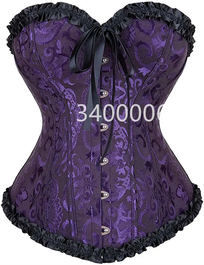 corsets bustiers floral lace tops for women