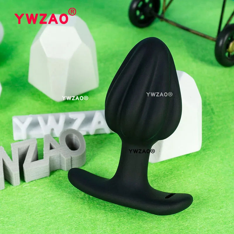 YWZAO Couples Thong Plug Silicone Anal Toy for Men Women