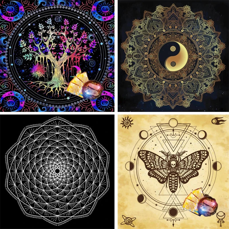 Tree of Life Tarot Tablecloth