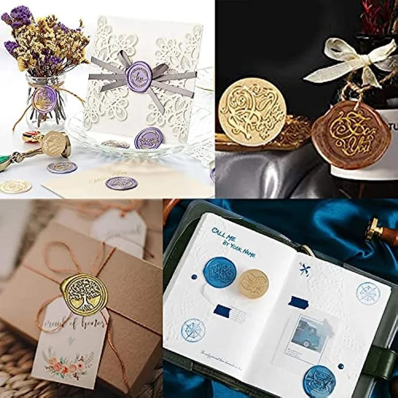 Triple Moon Goddess Sealing Stamp,