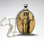 Triple goddess Hecate pendant,