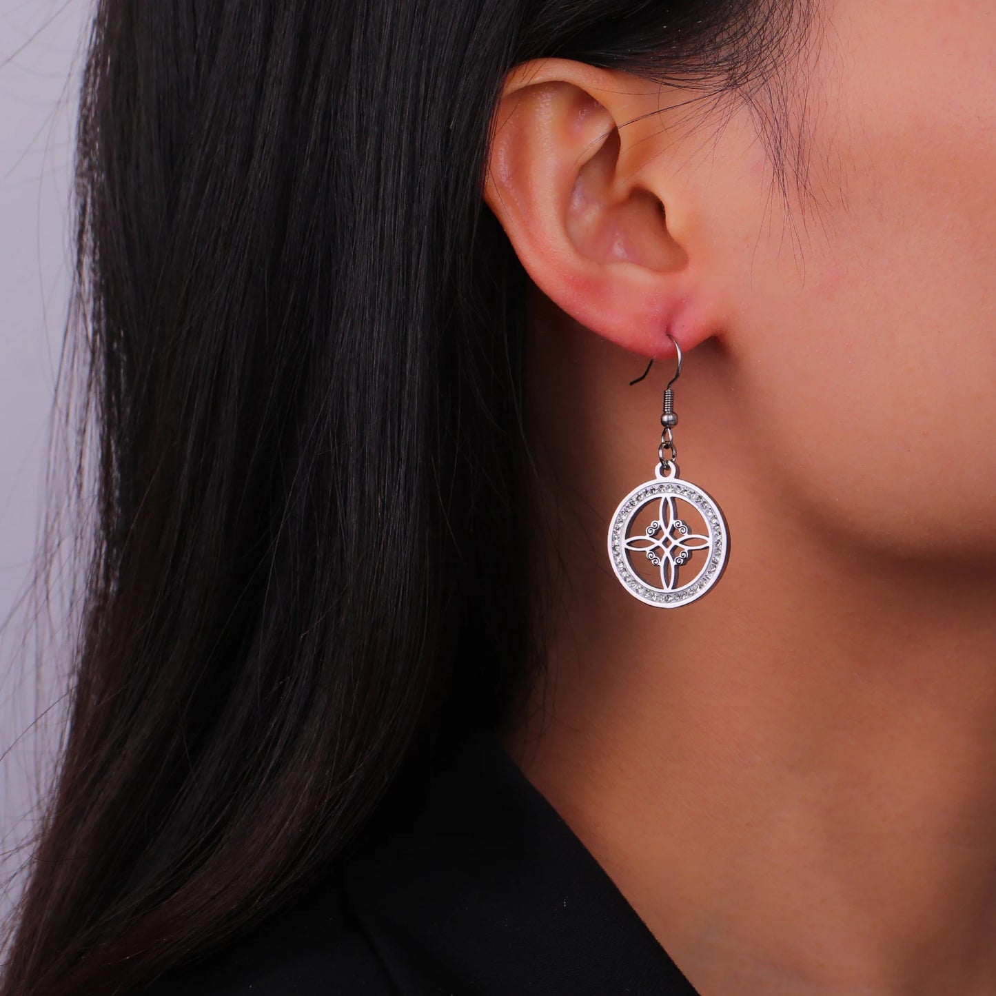 Skyrim Witch Knot Drop Earring