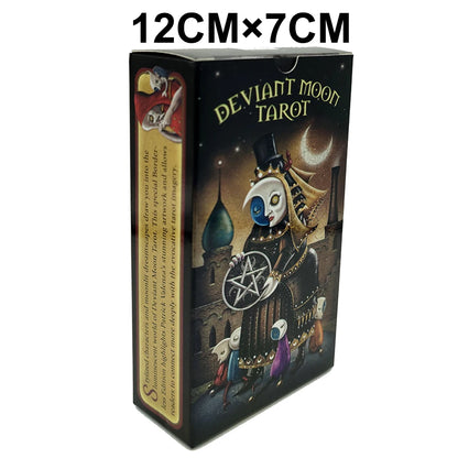 Deviant Moon Divination Tarot Borderless Edition with Guidebook,