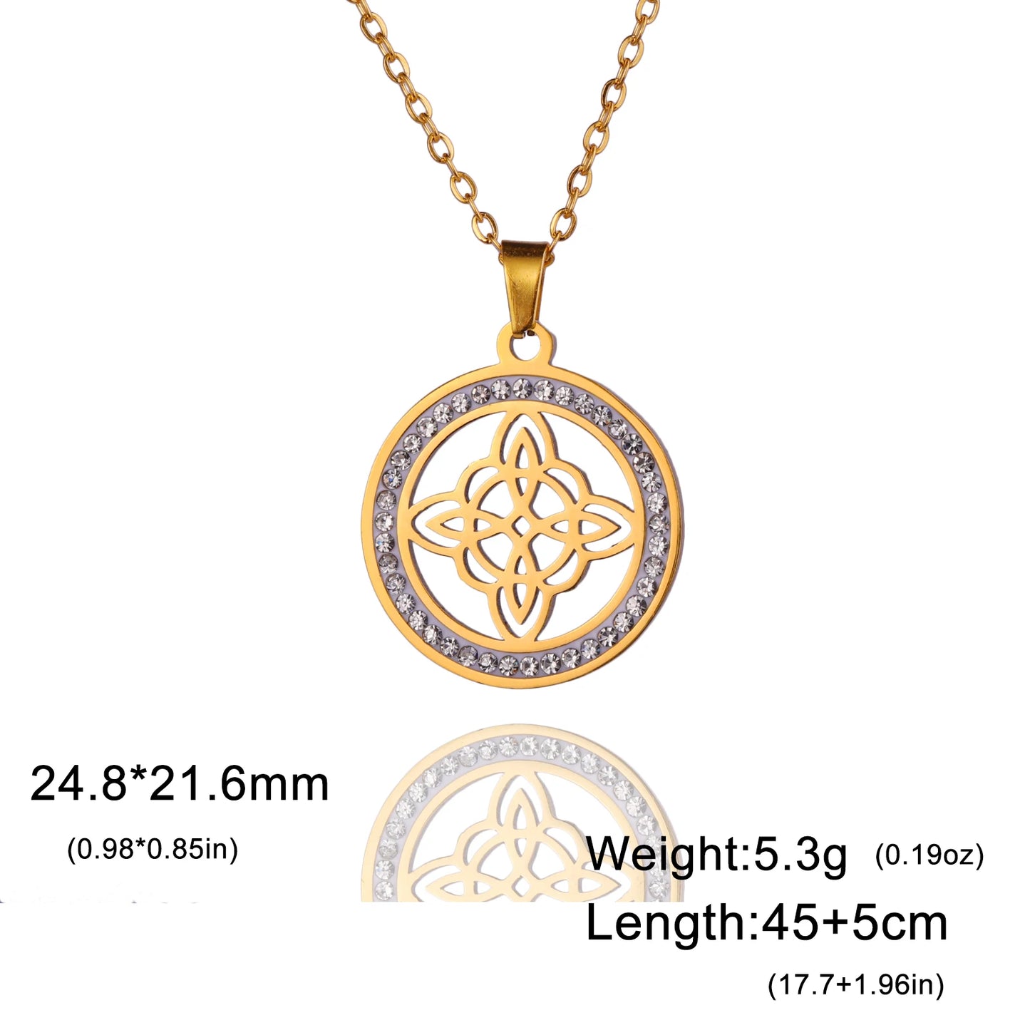 Skyrim Witch Knot Necklace