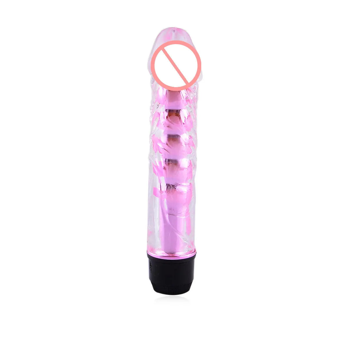 Jelly Vibrating Dildo with Thorn Dragon Beard