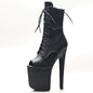 Gothic Fetish  Stripper  High Heel Ankle Boots