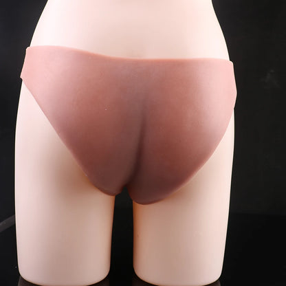 FAAK Silicone Briefs with Penis Sleeve Male Masturbator