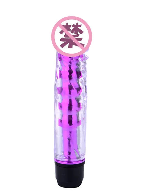 Jelly Vibrating Dildo with Thorn Dragon Beard